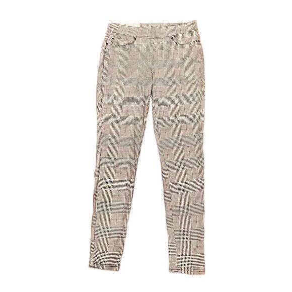 Seven 7 Pull On Ponte Pant, Glen Plaid, Size S/M, NWT - Picture 7 of 14
